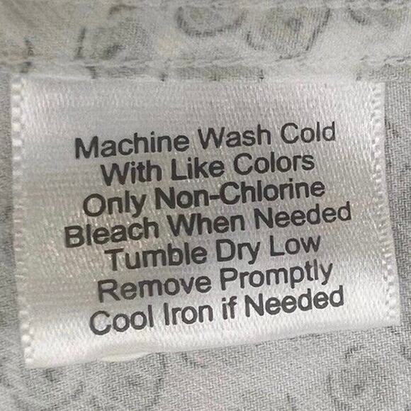 Jos. A Bank Men’s Sz 4XB Slim Fit Long Sleeve Buttoned Down Green Floral Poppy - Picture 8 of 8